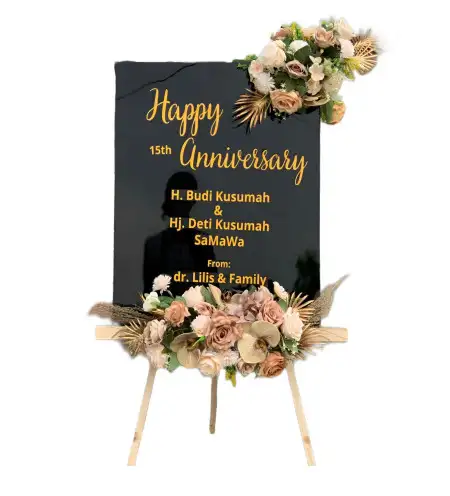 Papan Bunga Akrilik Kerep